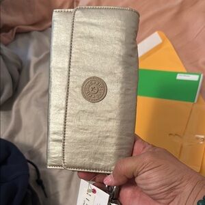 Kipling Gold Wallet